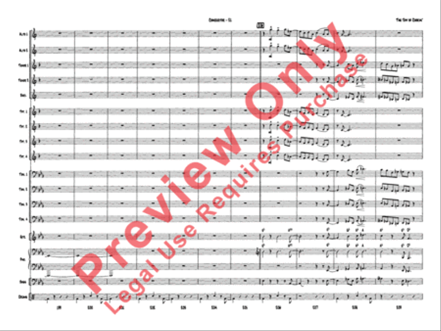 The Joy of Cookin' Jazz Ensemble scores gallery preview page 24
