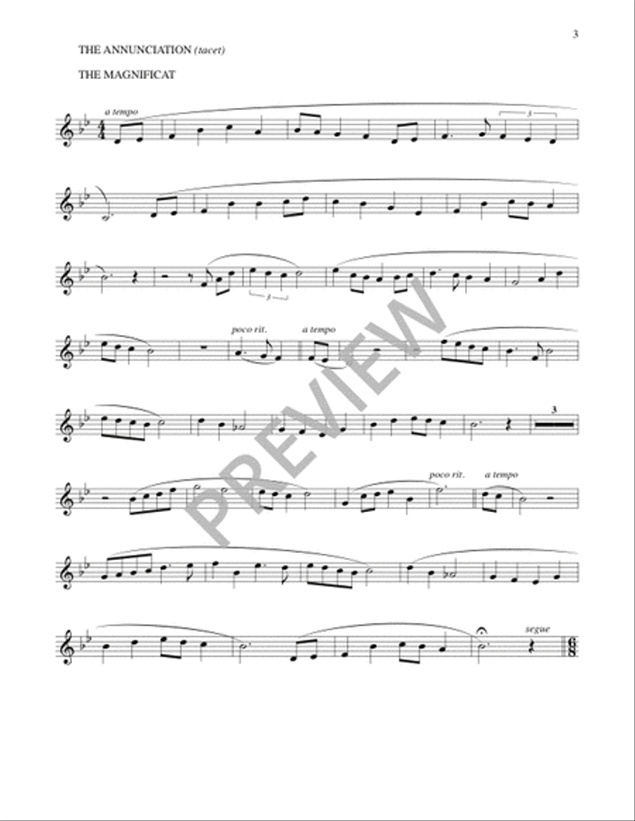 Holden Evening Prayer - Instrument edition 3-Octaves scores gallery preview page 4