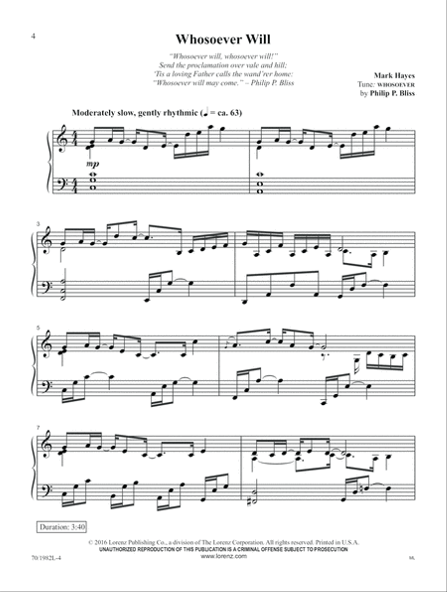 Light of the World (Digital Delivery) Piano Solo scores gallery preview page 4