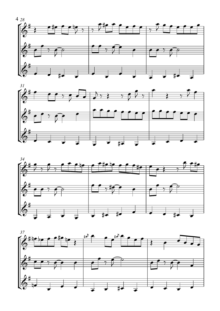 Basin Street Blues Basin Street Blues Brass Ensemble scores gallery preview page 4