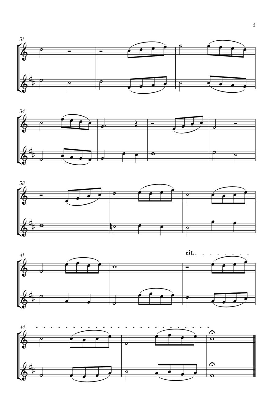 Beauty And The Beast Soprano Saxophone scores gallery preview page 3