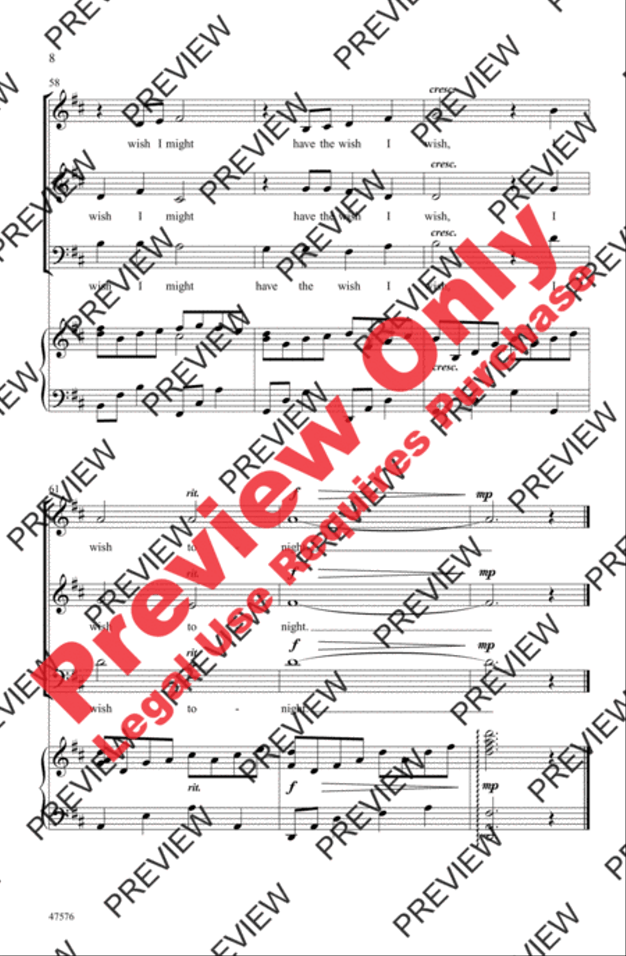 Star Canon 3-Part scores gallery preview page 8