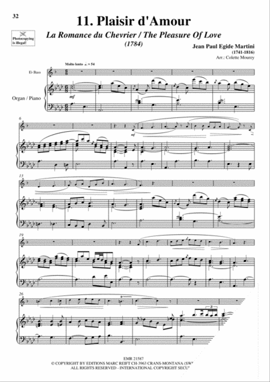 20 Greatest Wedding Solos Organ scores gallery preview page 13