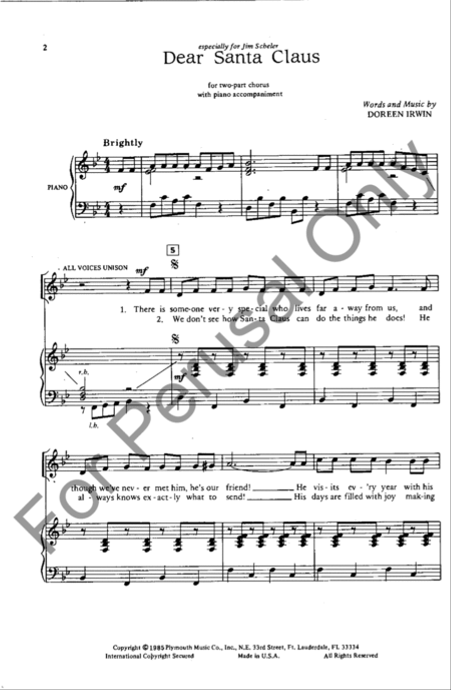 Dear Santa Claus SA scores gallery preview page 2