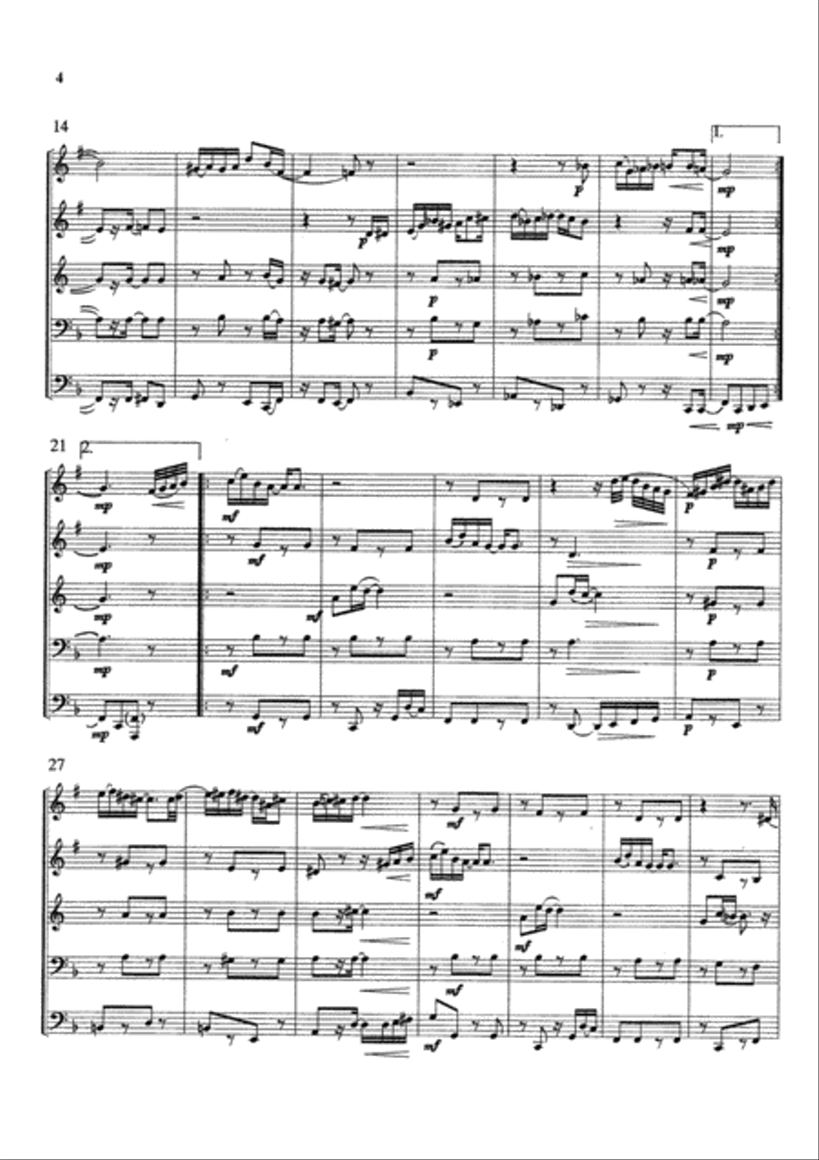 Alaska Brass Rag Alaska Brass Rag Brass Quintet scores gallery preview page 7
