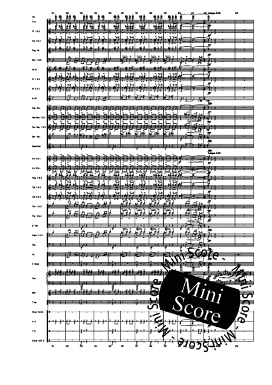 Tetis Concert Band scores gallery preview page 20