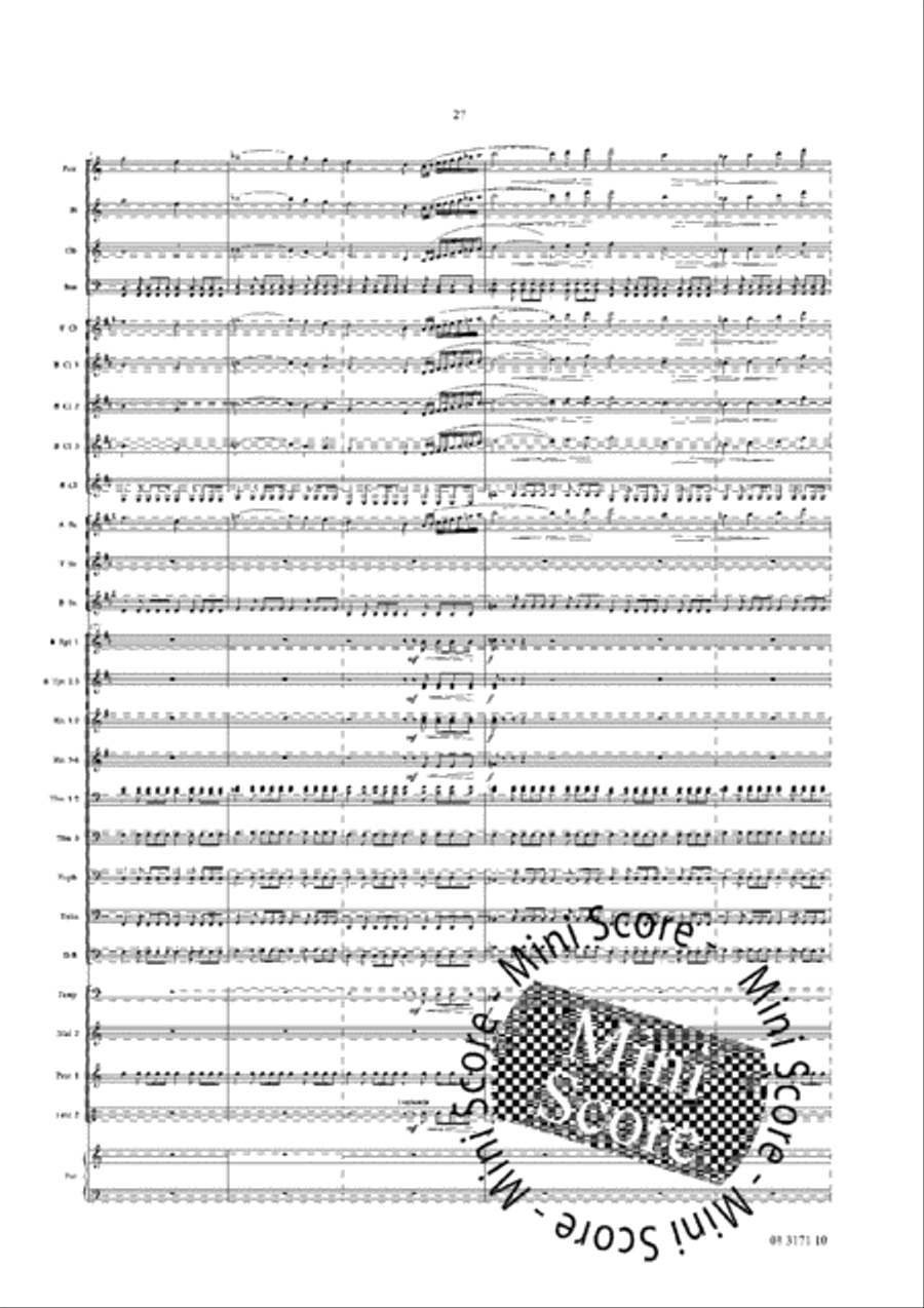 The Bermuda Triangle Concert Band scores gallery preview page 67