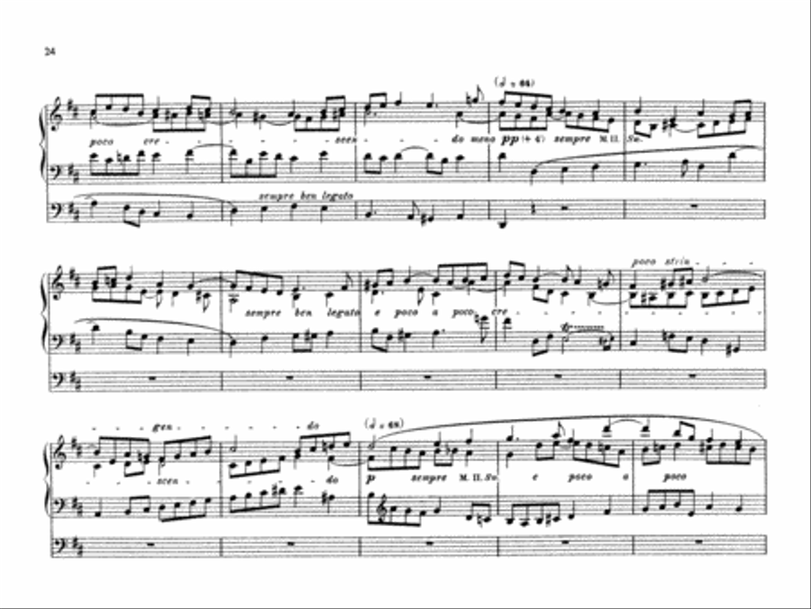 Reger: Organ Works, Op. 59 Organ scores gallery preview page 2