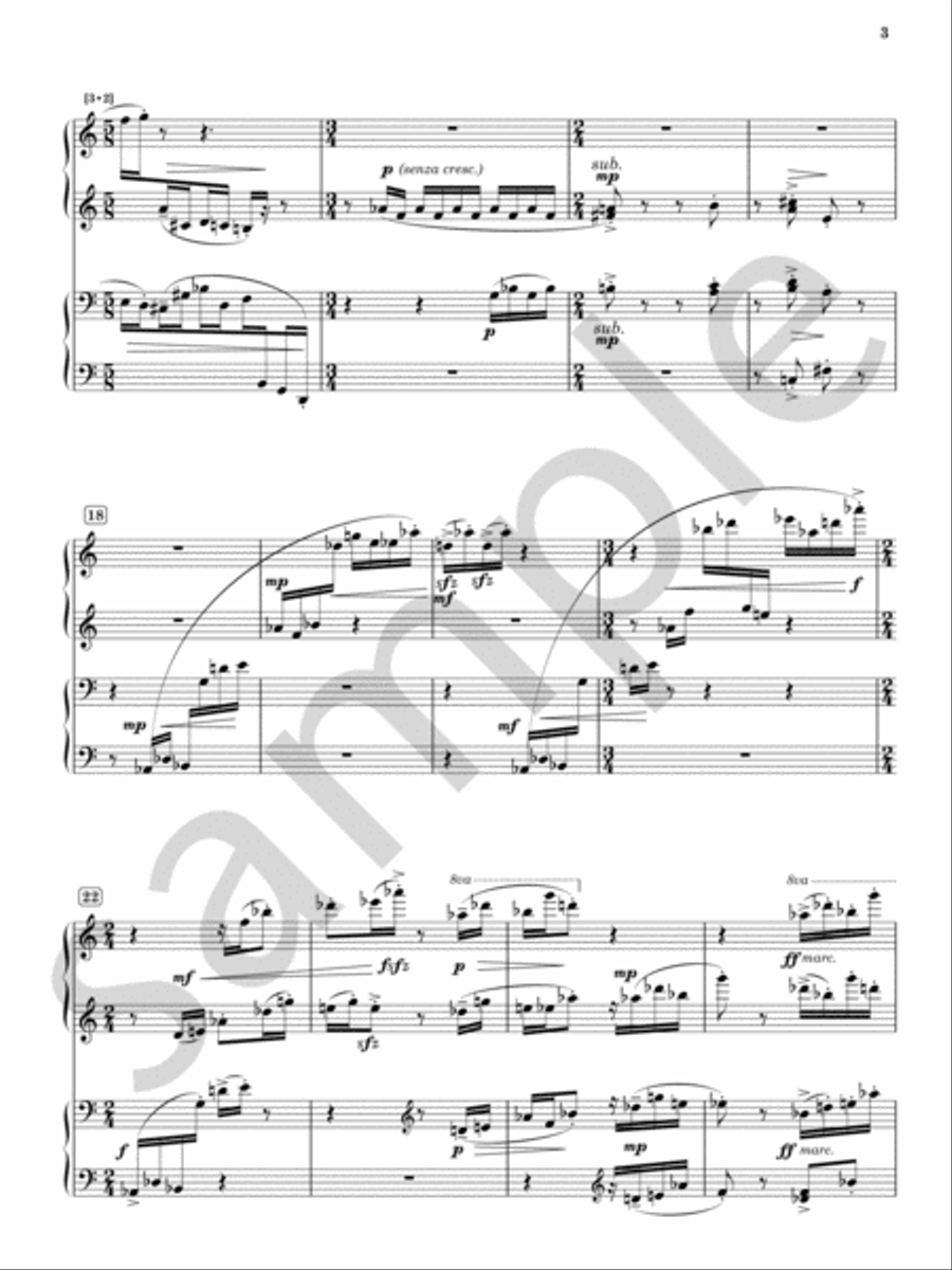 Suite Sixteenths Chamber Music scores gallery preview page 4