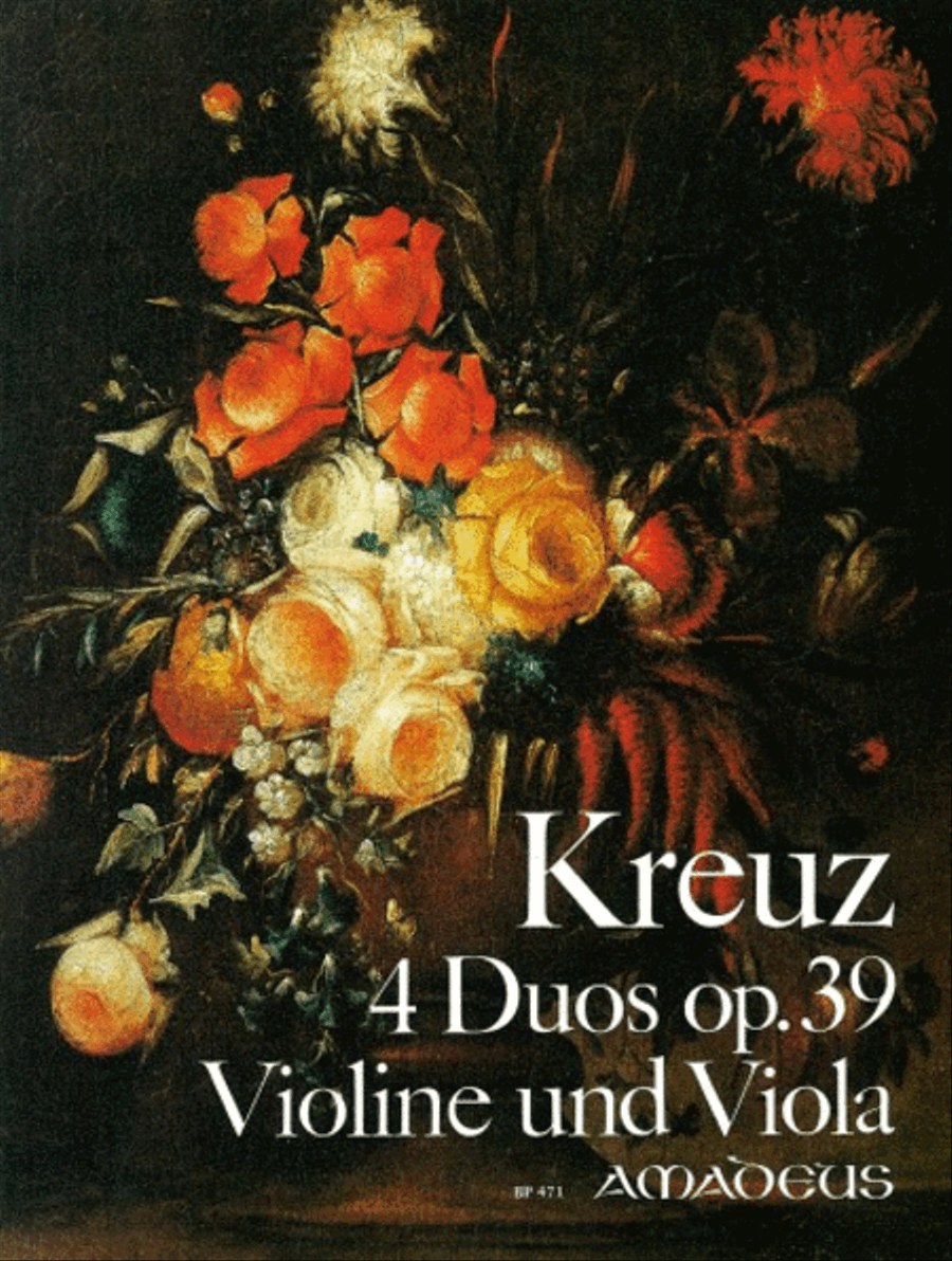 4 Duos op. 39 4 Duos op. 39 Viola scores gallery preview page 1