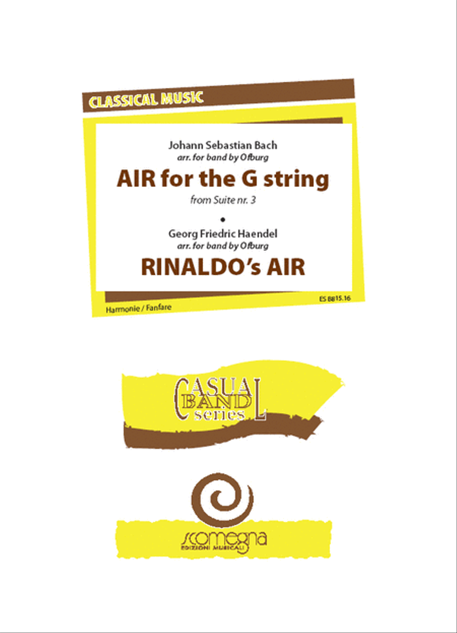 Air on the G String Concert Band scores gallery preview page 1