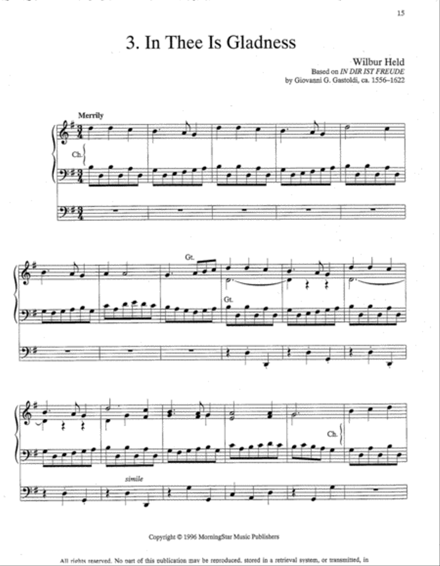 Music for the New Year Music for the New Year Organ scores gallery preview page 4