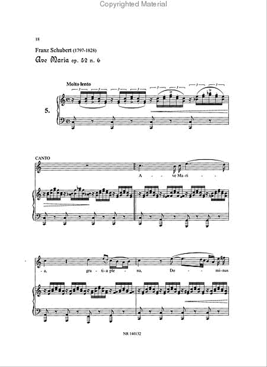 Sacred Arias Sacred Arias High Voice scores gallery preview page 3