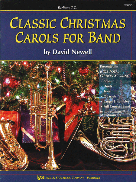 Classic Christmas Carols For Band - Baritone Tc