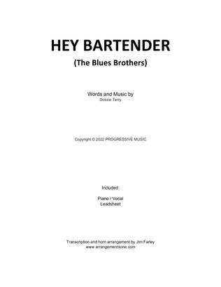 Hey Bartender