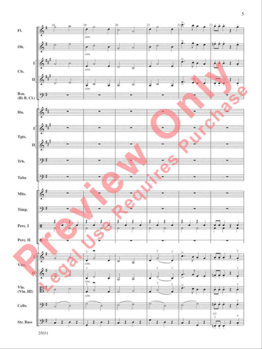 Comedy Tonight Comedy Tonight Full Orchestra scores gallery preview page 6