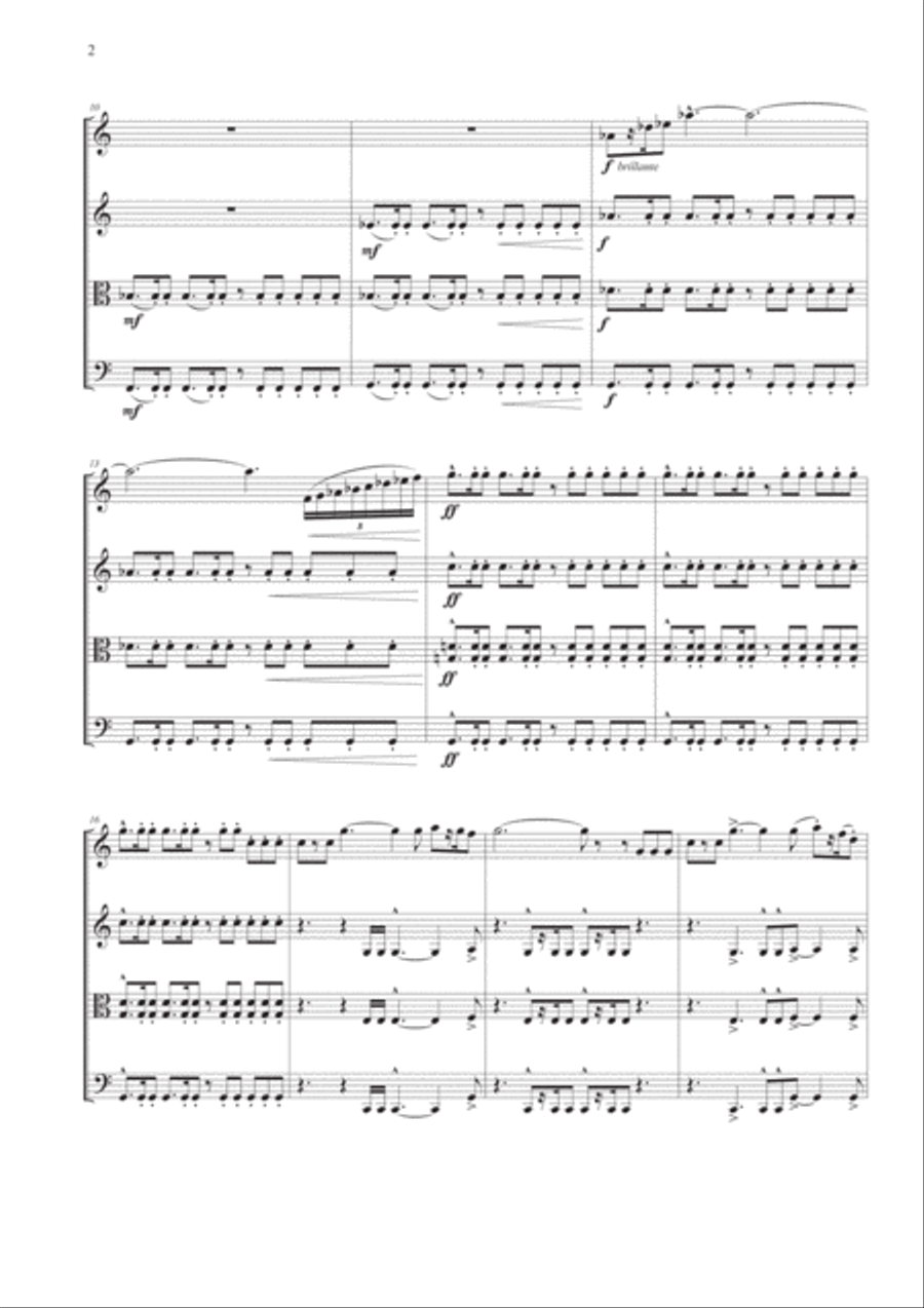 Superman String Quartet scores gallery preview page 2
