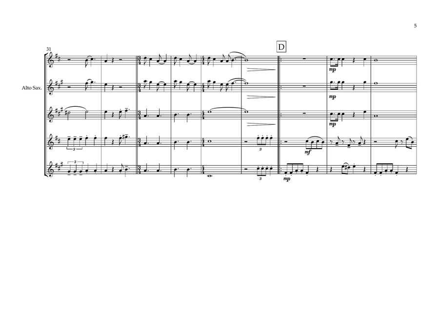 It Must Be Love It Must Be Love Woodwind Ensemble scores gallery preview page 5
