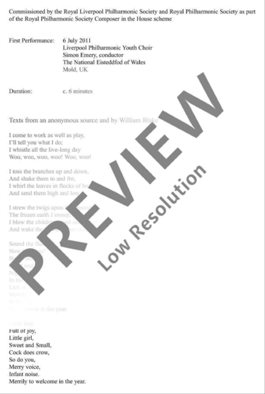 Enter, Spring Enter, Spring SSA scores gallery preview page 3