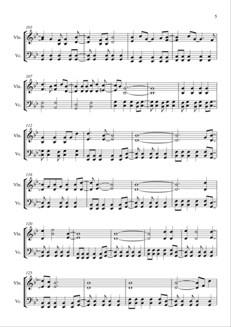Wonderwall Wonderwall Score and Parts scores gallery preview page 6