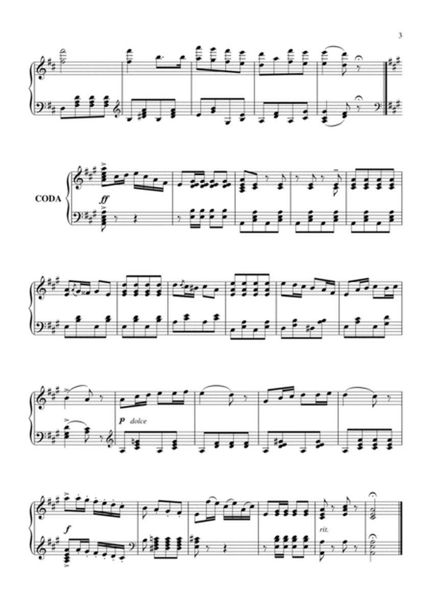 4 Popular Pieces by H.C. Lumbye for Piano Solo image number null