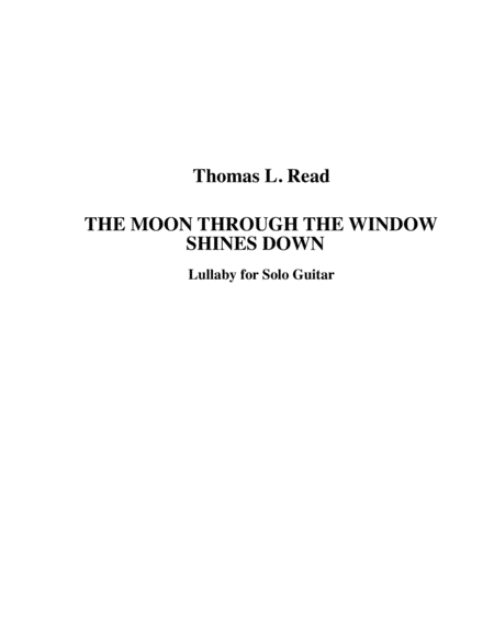 [Read] The Moon Through the Window Shines Down