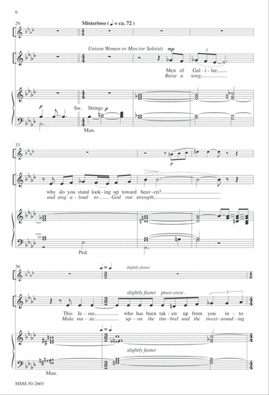Sing Praises to God 4-Part scores gallery preview page 6