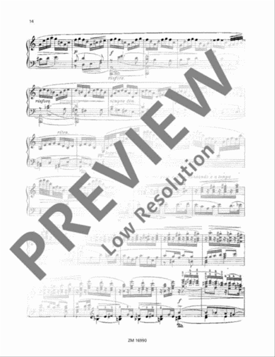 Vergessene Weisen (Forgotten Melodies) Piano Solo scores gallery preview page 15