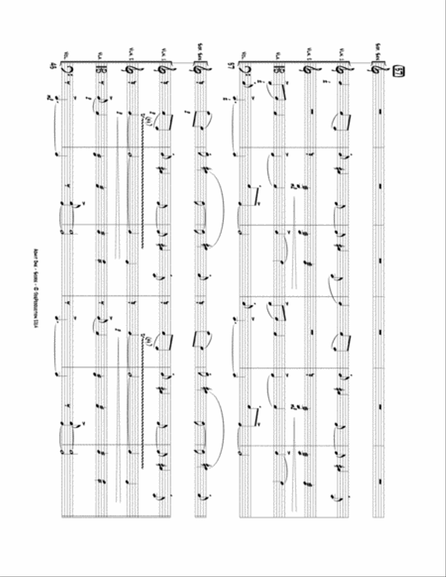Admit One Chamber Orchestra scores gallery preview page 5