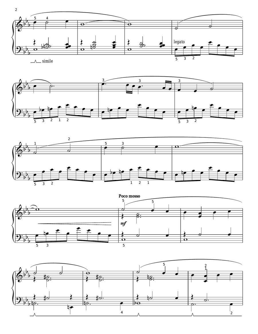 If I Loved You Piano Solo scores gallery preview page 2