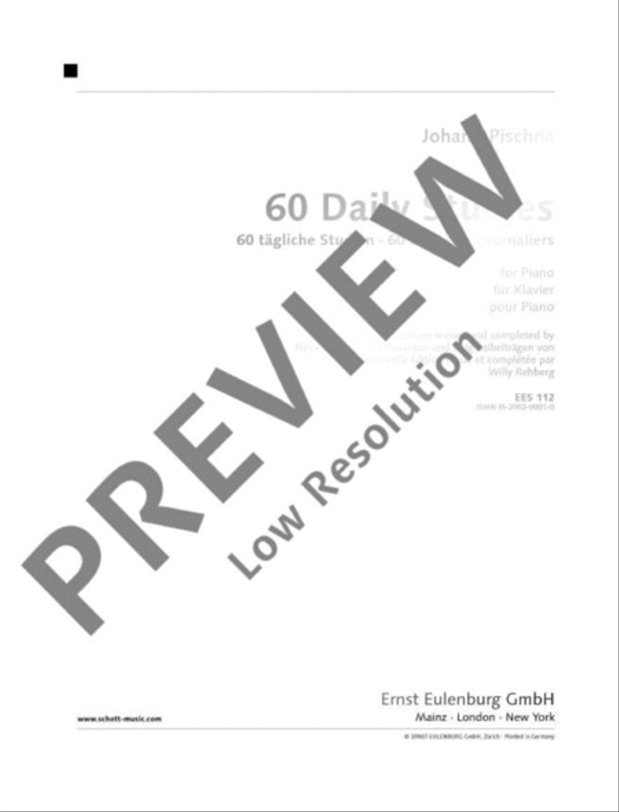 60 Daily Exercises Piano Method scores gallery preview page 2