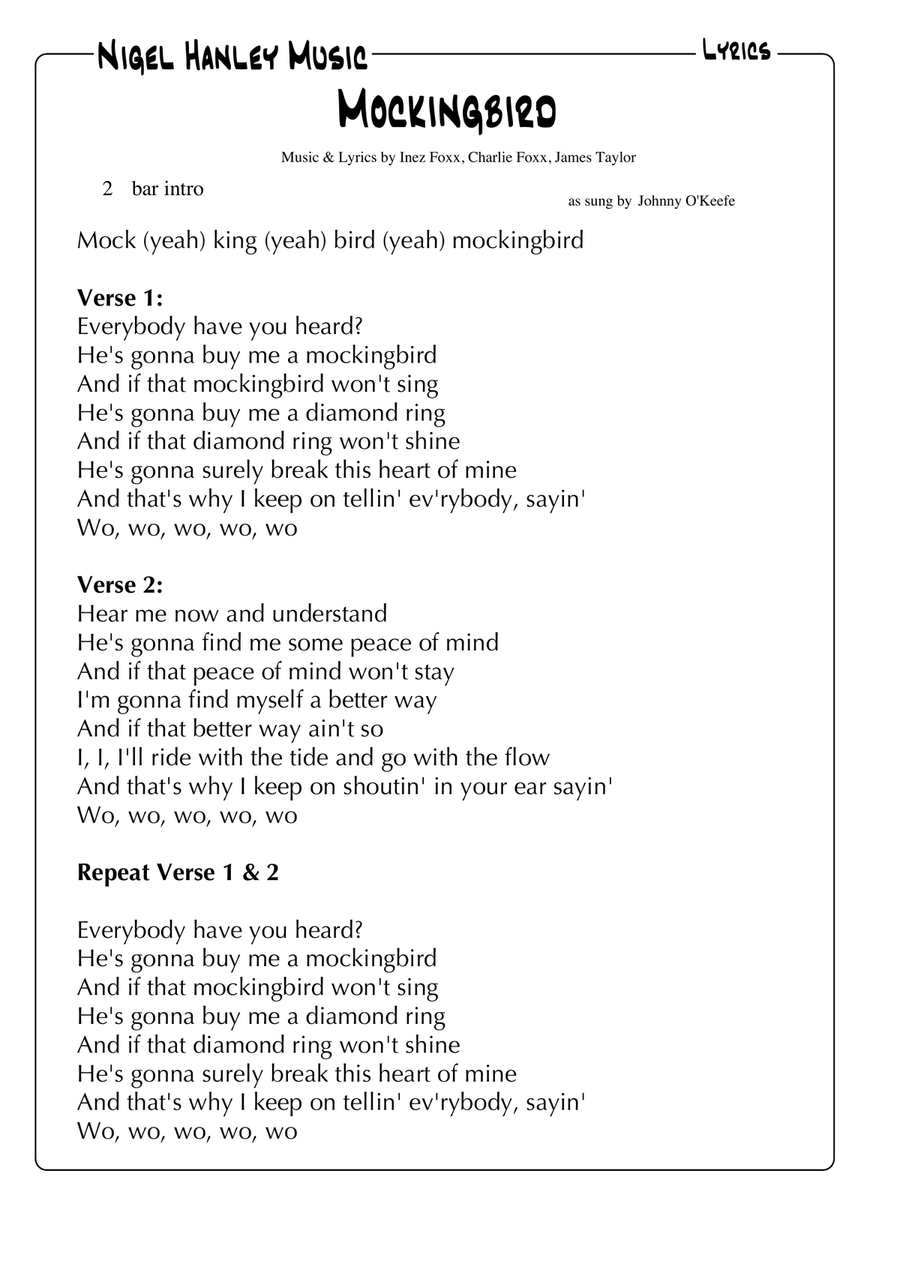 Mockingbird Jazz Ensemble scores gallery preview page 6