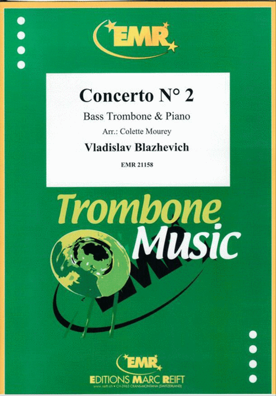 Concerto No. 2 Bass Trombone scores gallery preview page 1