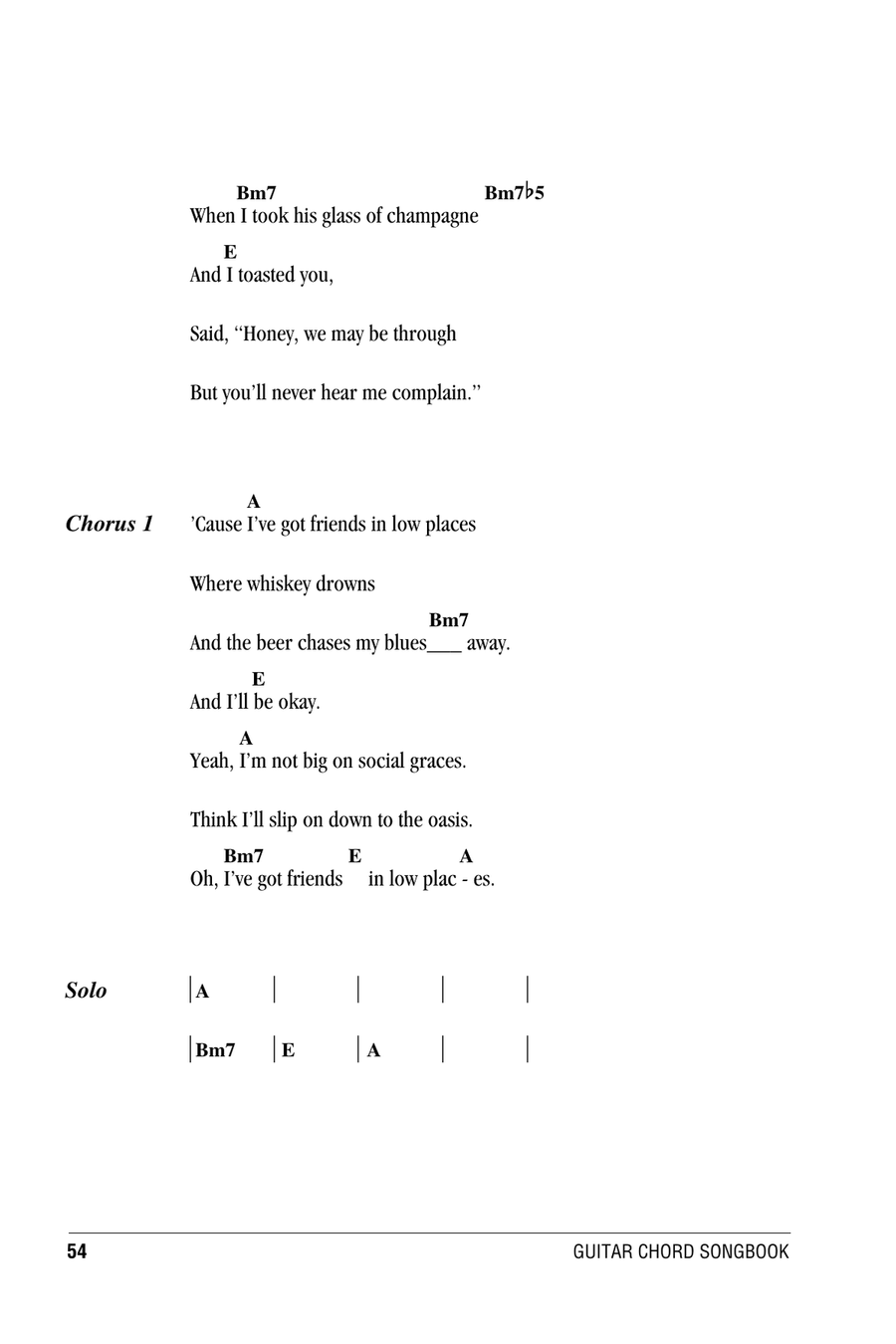 Friends In Low Places Acoustic Guitar scores gallery preview page 2
