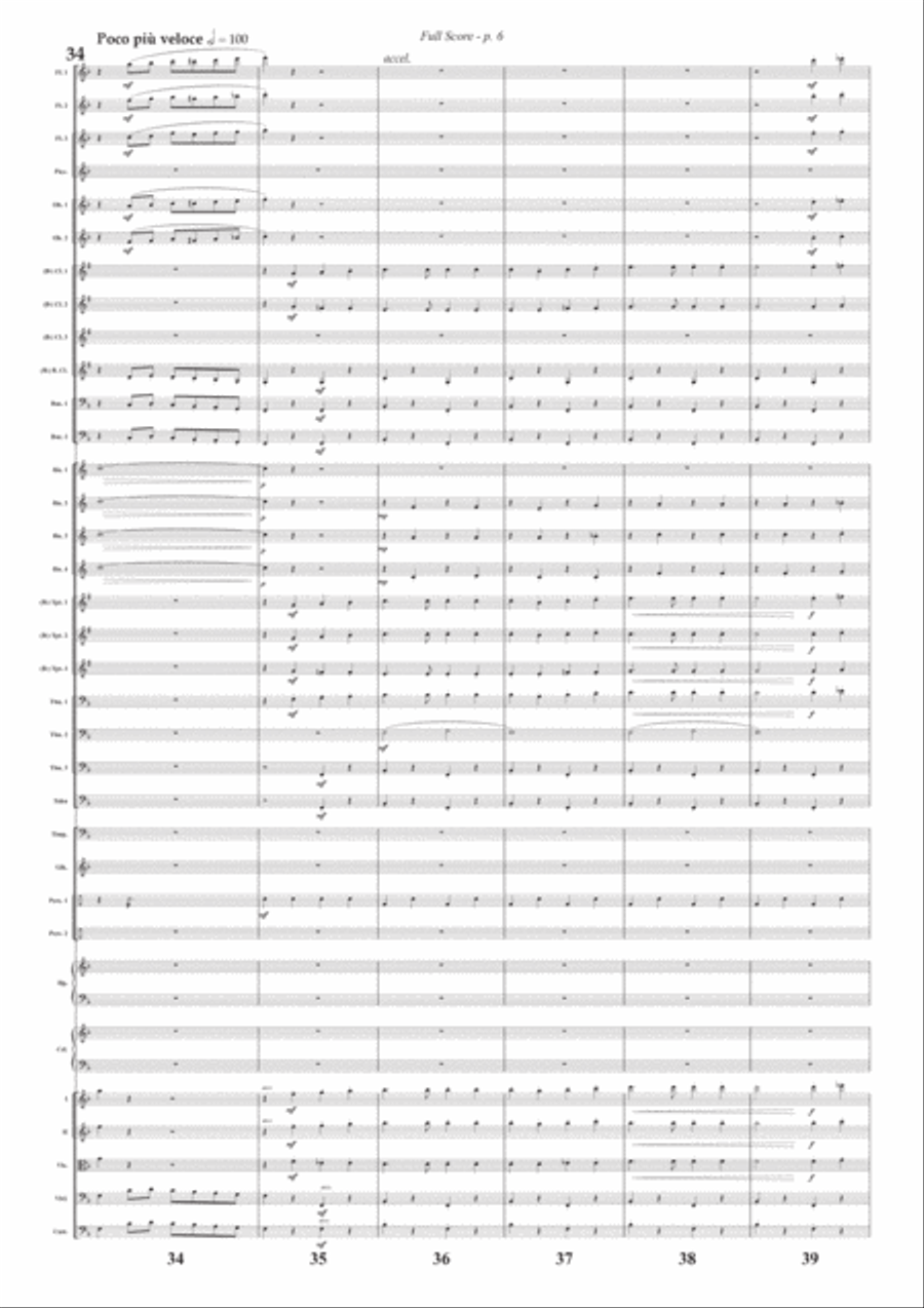 Mary Poppins: A Symphonic Fantasy Full Orchestra scores gallery preview page 6