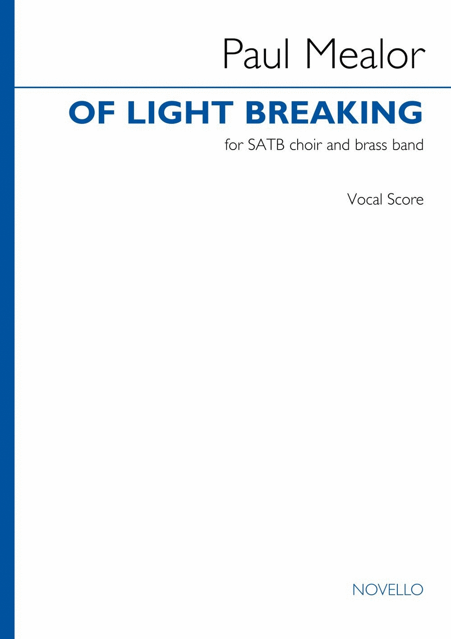 Of Light Breaking Of Light Breaking Mixed Choir scores gallery preview page 1