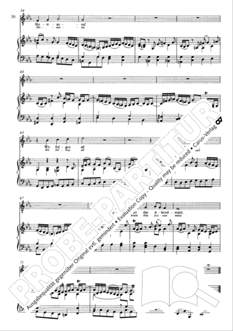 Wake, o wake and hear the voices STB scores gallery preview page 31