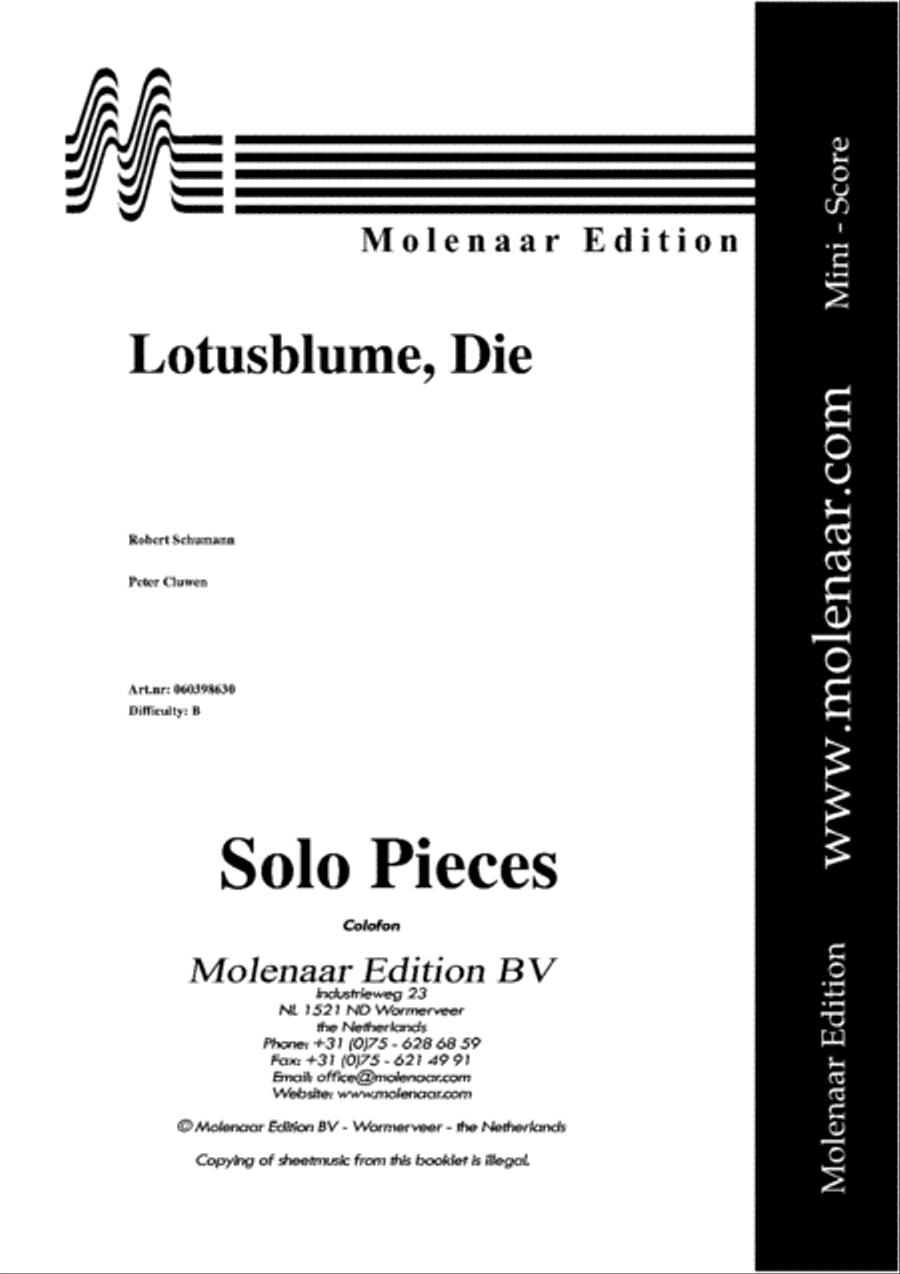 Die Lotusblume Die Lotusblume Trombone scores gallery preview page 2