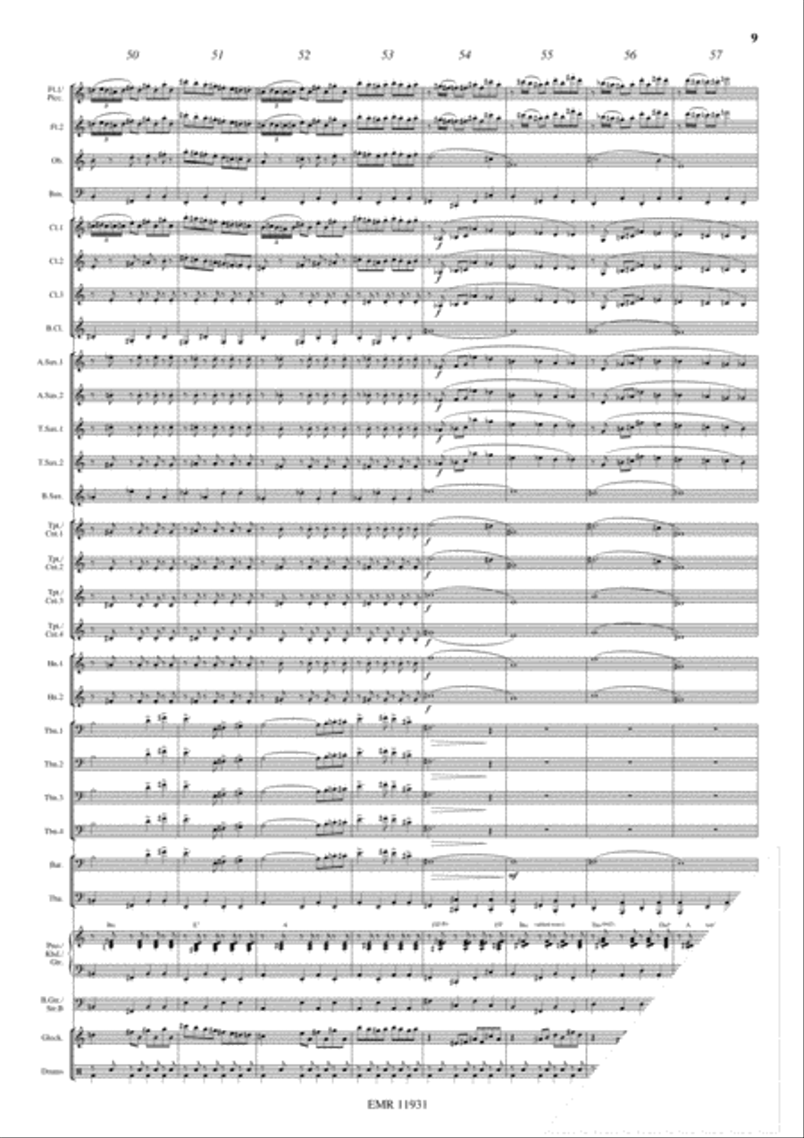 Giulietta Degli Spiriti Concert Band scores gallery preview page 10