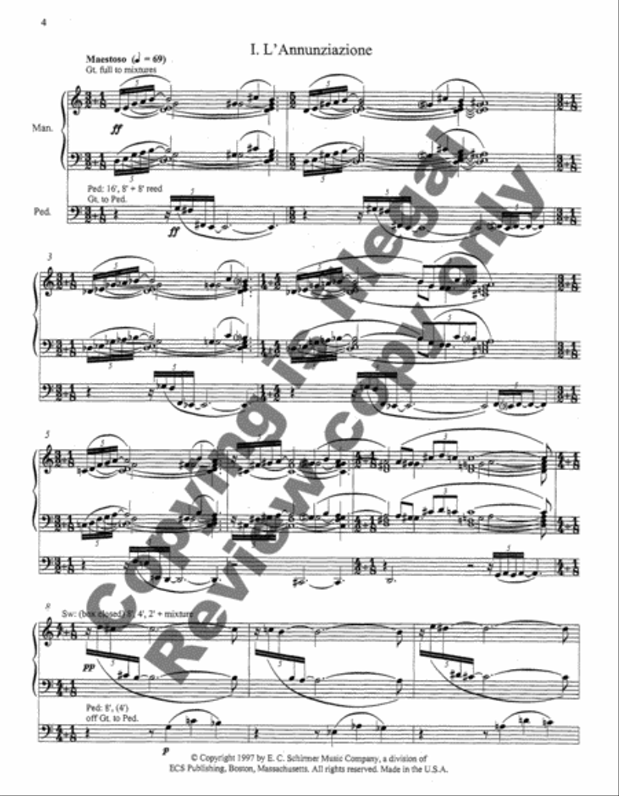 Triptych Triptych Organ scores gallery preview page 6