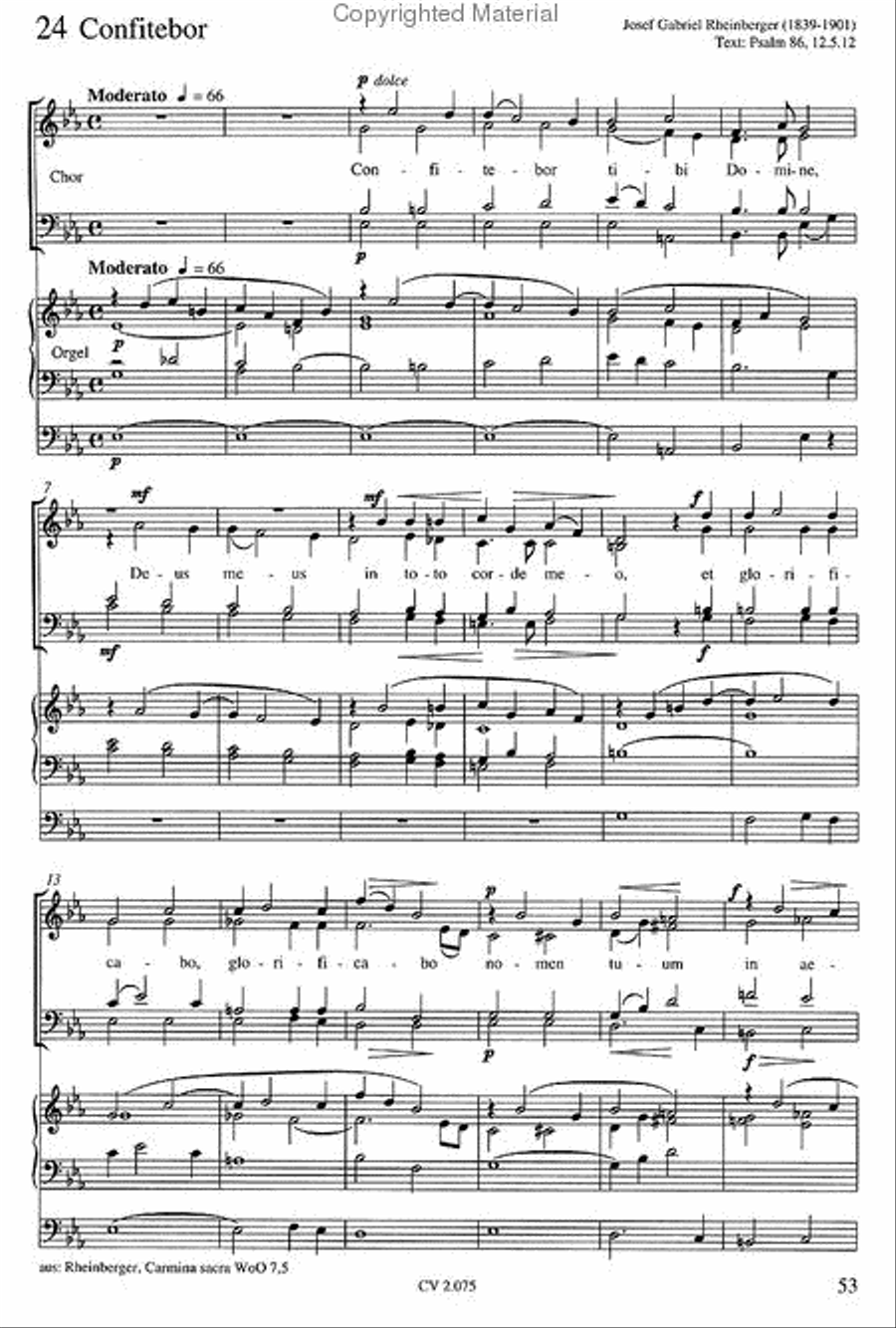 Freiburger Chorbuch Choir scores gallery preview page 4