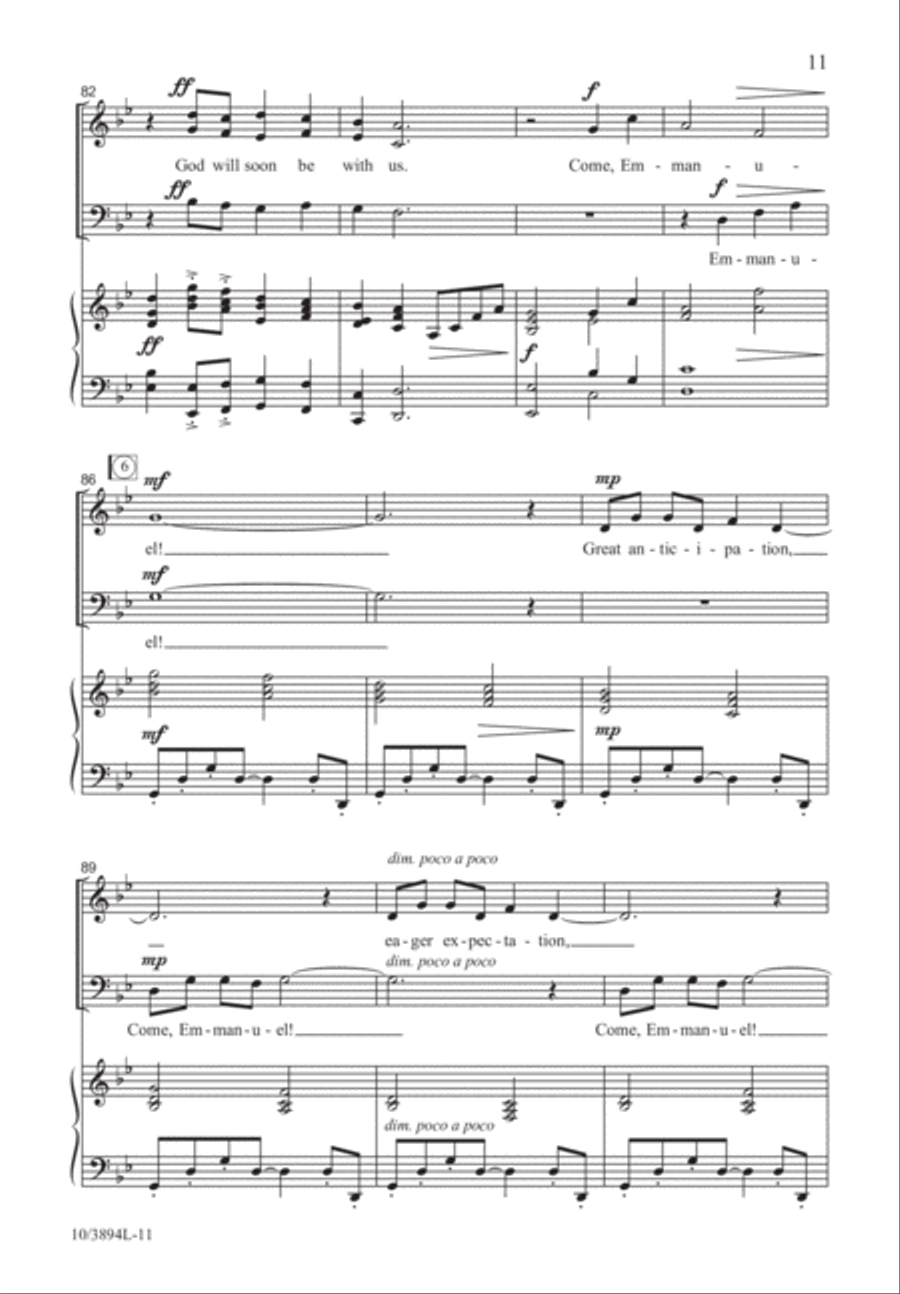 The Birth of a King The Birth of a King 3-Part scores gallery preview page 12