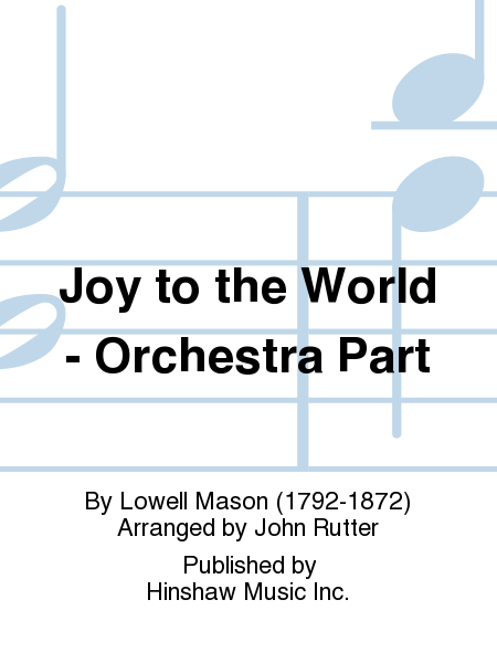 Joy to the World - Orchestra Part