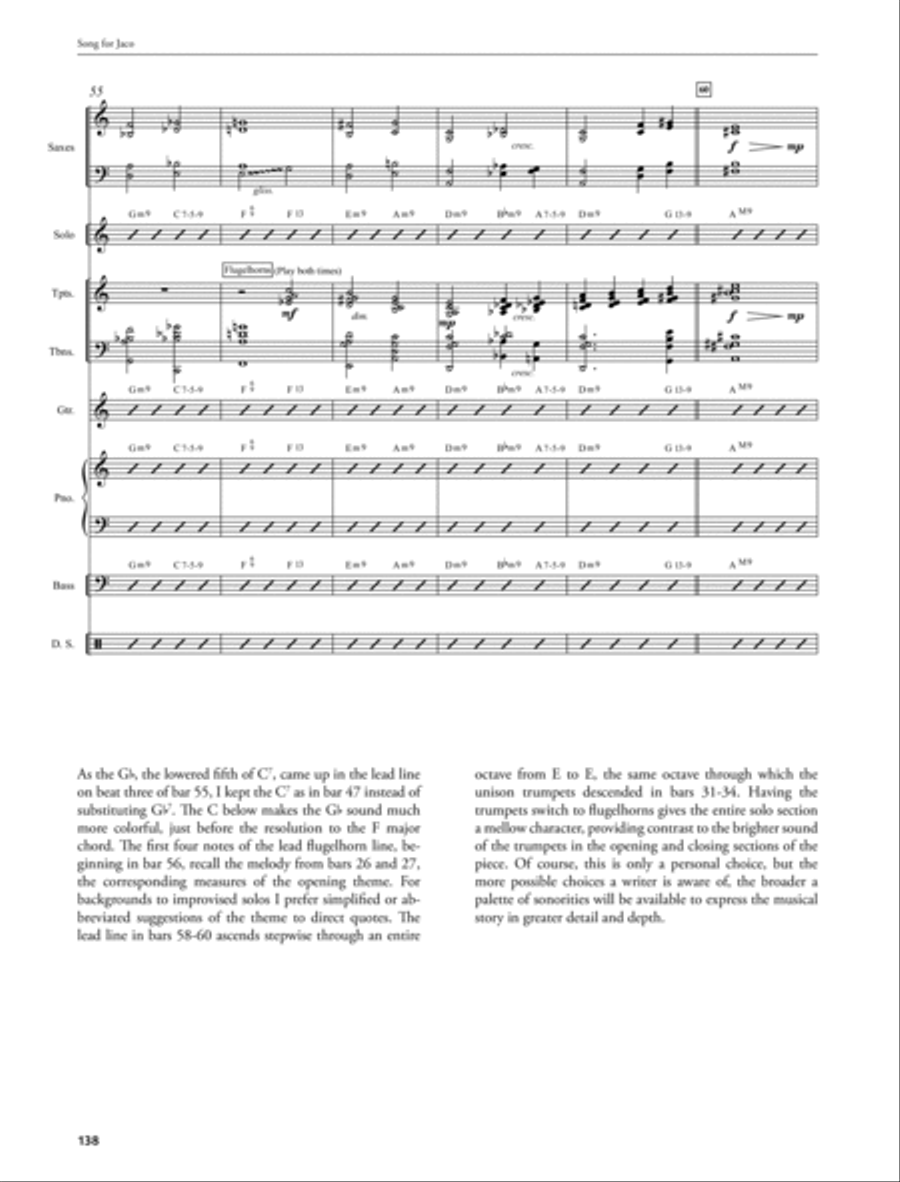 Composing and Arranging for the Contemporary Big Band CD scores gallery preview page 12