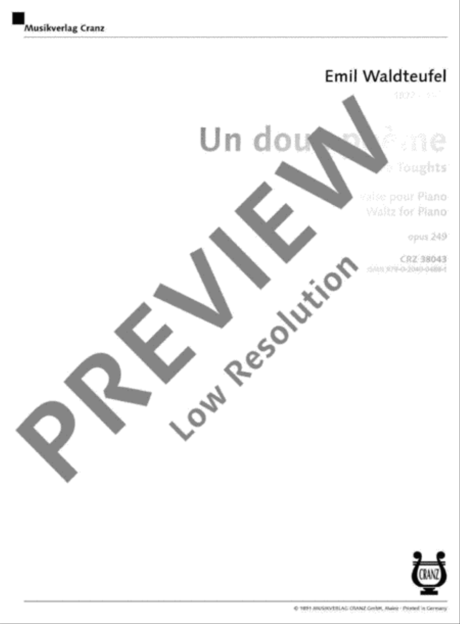 Un doux poème Un doux poème Piano Solo scores gallery preview page 2