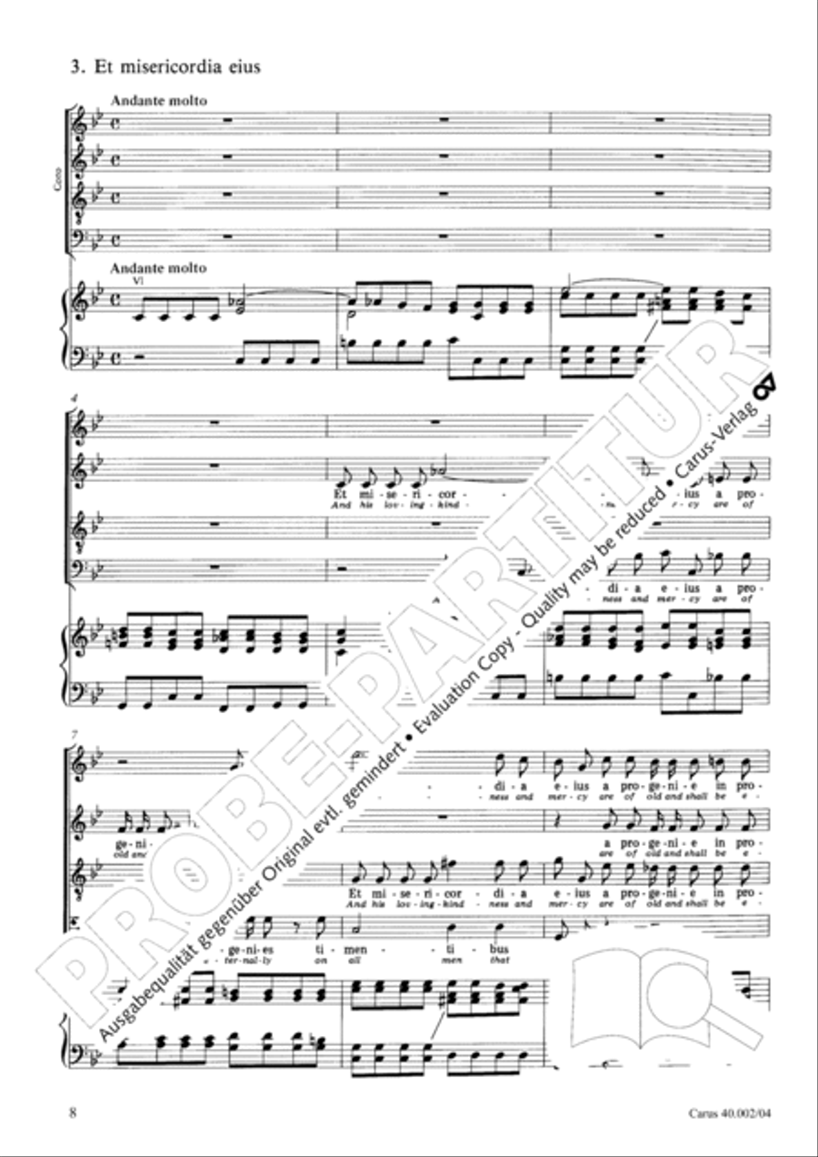 Magnificat Magnificat SA scores gallery preview page 9
