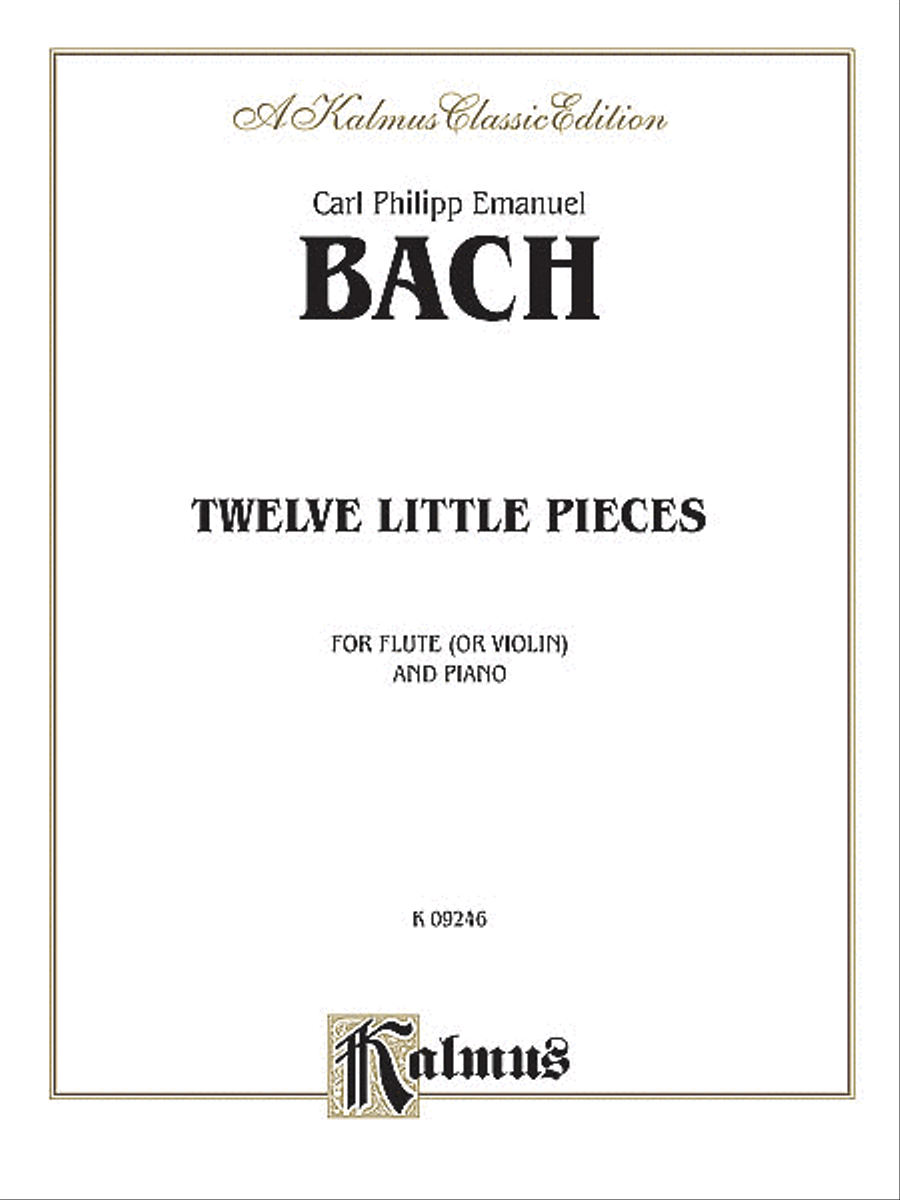 Twelve Little Pieces Small Ensemble scores gallery preview page 1