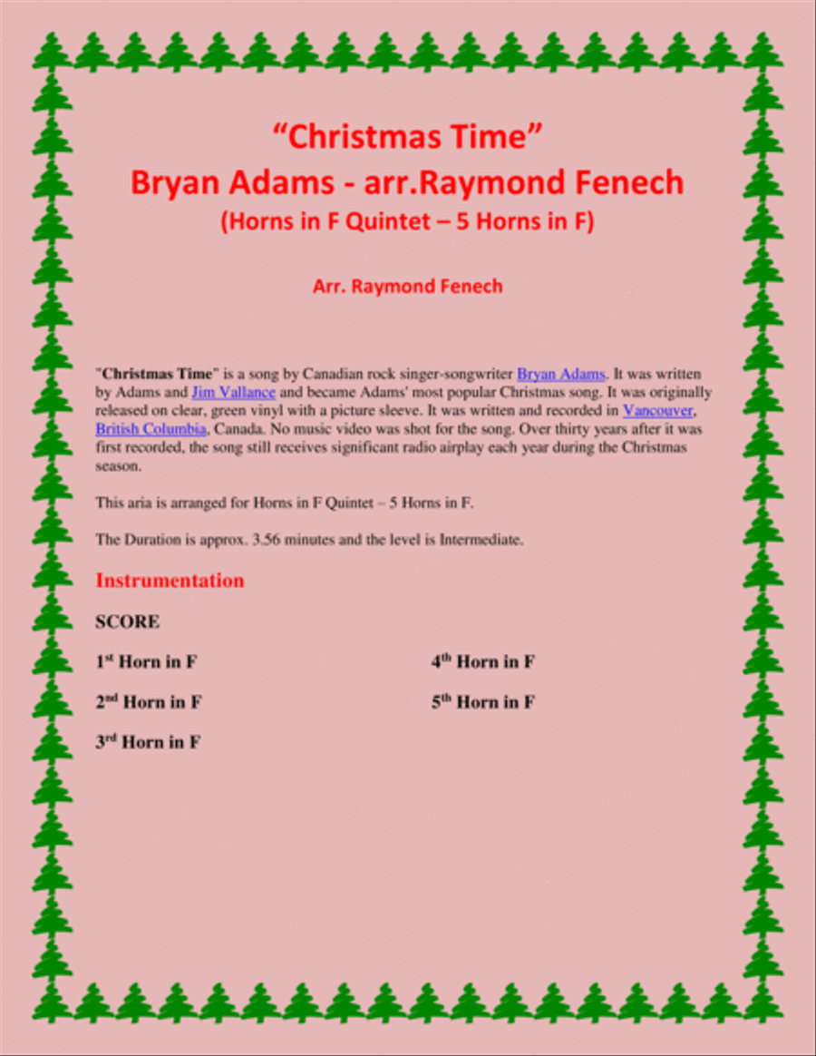 Christmas Time Brass Ensemble scores gallery preview page 2