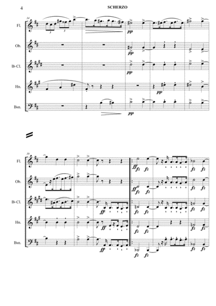 Schubert Scherzo Op.53 for WW Quintet image number null