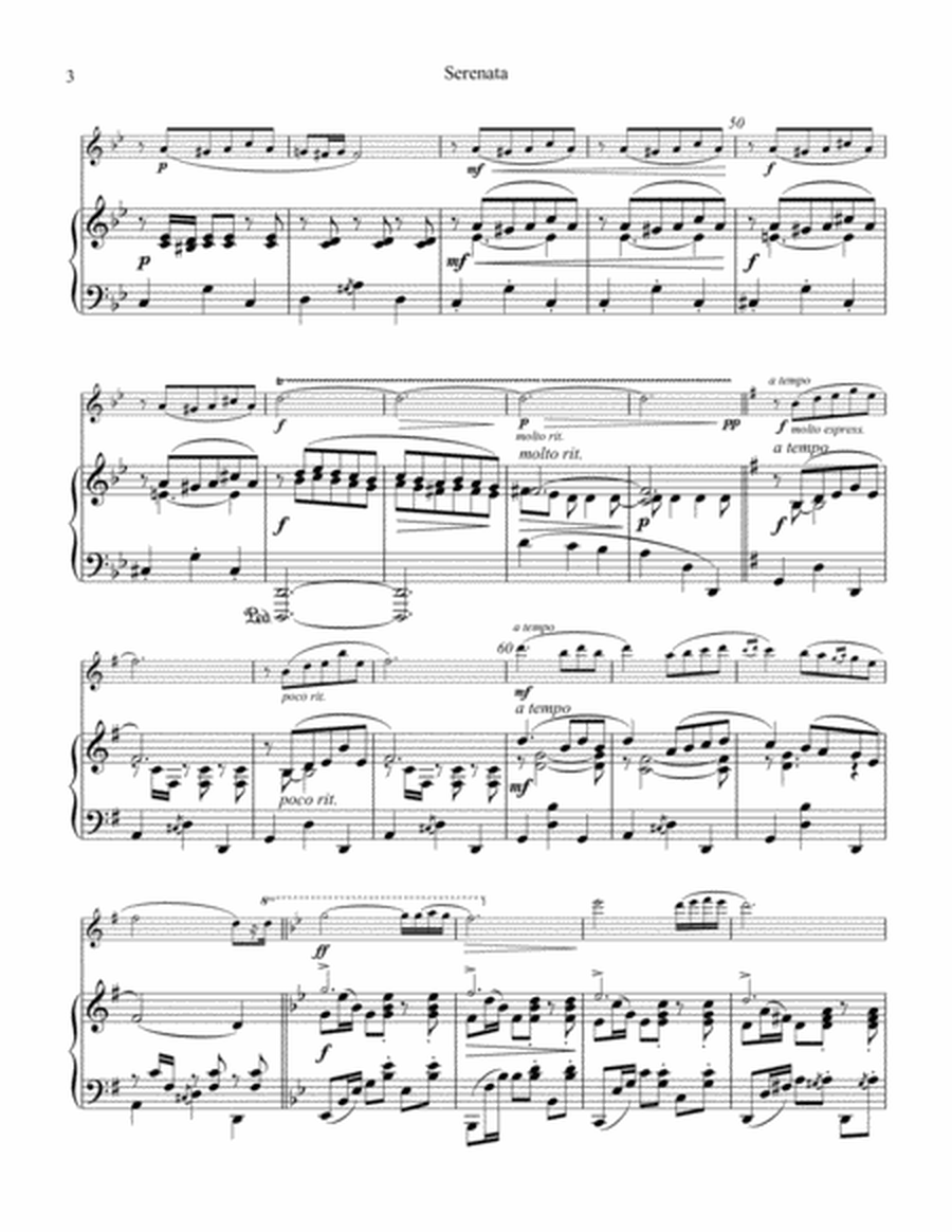 Serenata espanola for violin and piano image number null